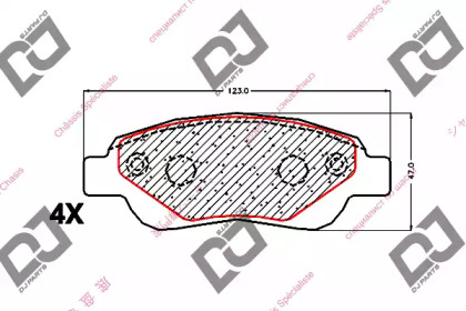 DJ PARTS BP1634